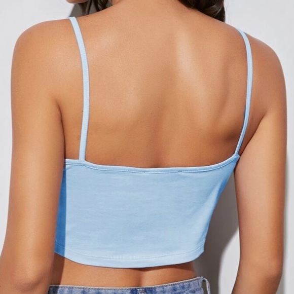 LAST ONE! rare blue angel cropped tank 👼🏻✨ - Picture 4 of 5